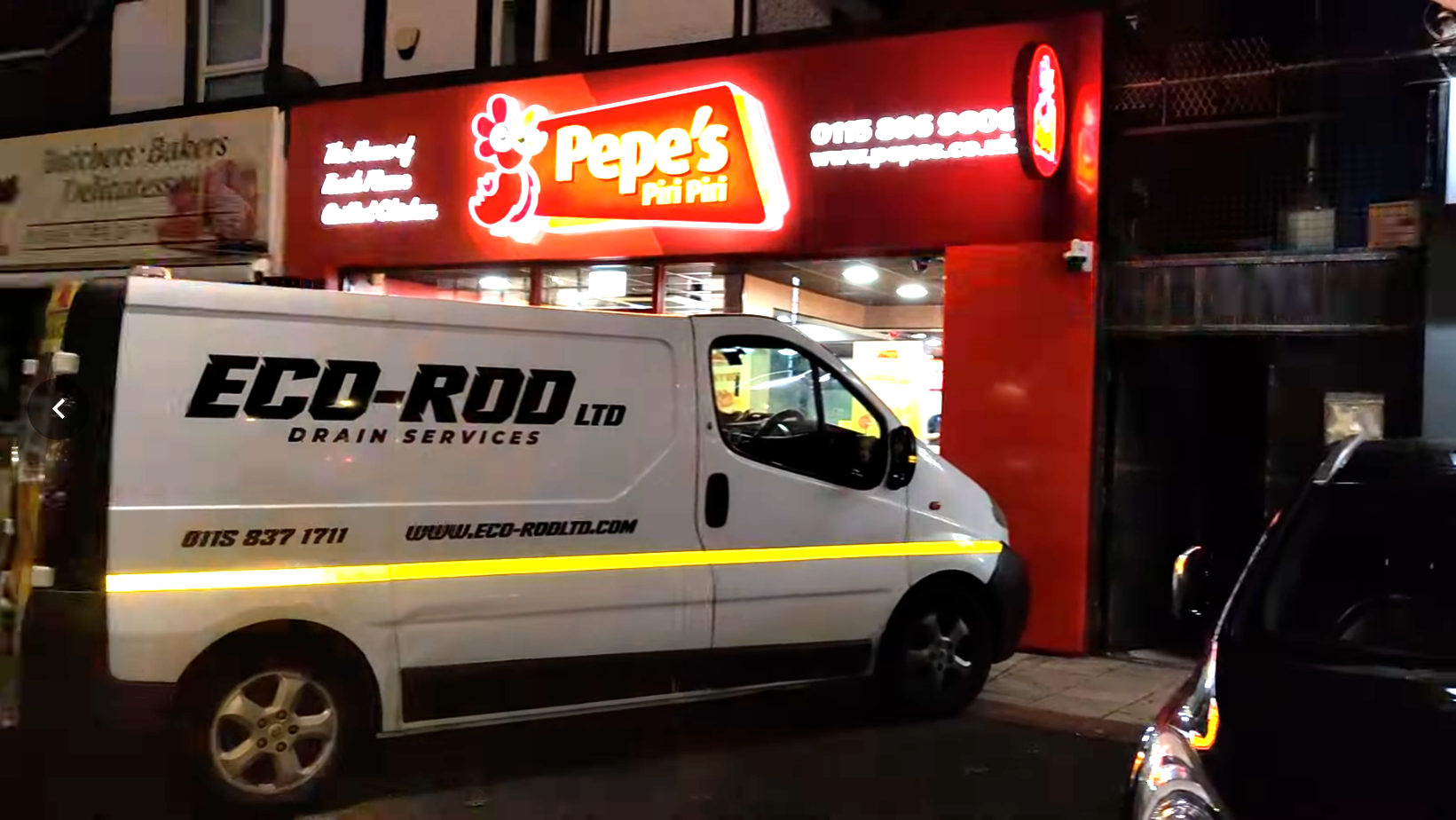 Commercial drain unblocking service